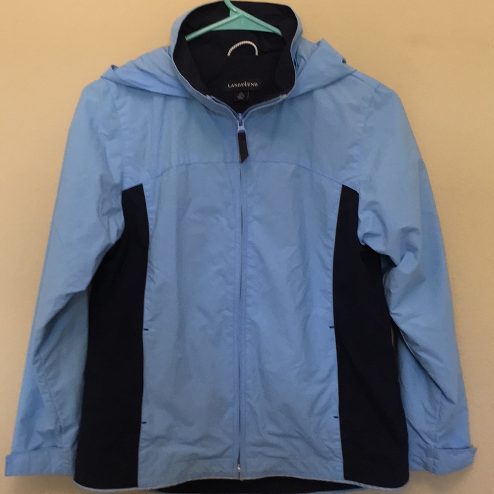 Lands End Girls windbreaker size 10-12
